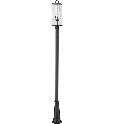 Z-Lite - 592PHBR-519P-BK - Sana 120.5" Post Mount