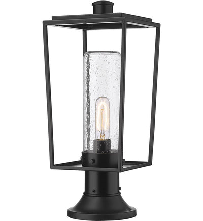 Z-Lite - 594PHMR-553PM-BK - Sheridan 19.5" Outdoor Pier Mount