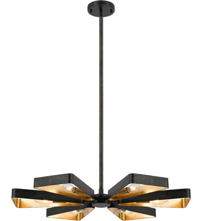 Crystorama - 596-EB-GA - Luna 27" Chandelier