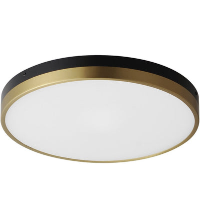 Maxim Lighting - 59704WTBKAB - Dapper 16" Flush Mount