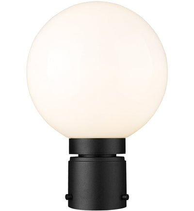 Z-Lite - 597PHM-BK - Laurent 11.5" Post Mount