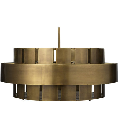 Jamie Young - 5ORBI-LGAB - Orbit 30" Chandelier
