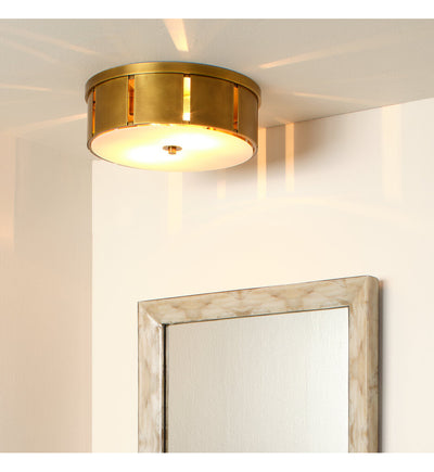 Jamie Young - 5ORBI-SMAB - Small 14" Flush Mount