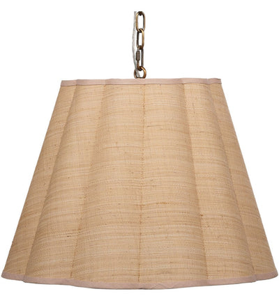 Jamie Young - 5SCAL-PERA - Scalloped 24" Pendant