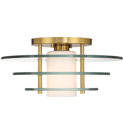Savoy House - 6-8602-1-322 - Newell 16" Semi-Flush Mount