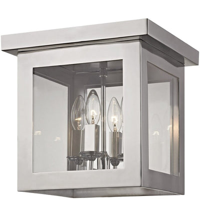 Crystorama - 6050-PN - Hurley 11.75" Flush Mount