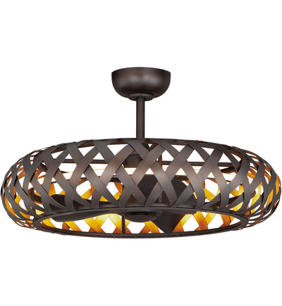 Maxim Lighting - 61010BZGTGLD - Weave Fandelier