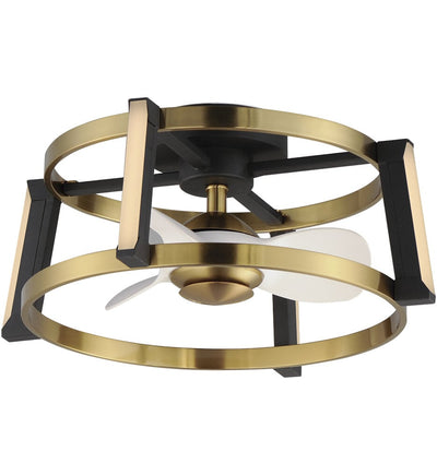 Maxim Lighting - 61022WTBKNAB - Darling 24" Fandelier
