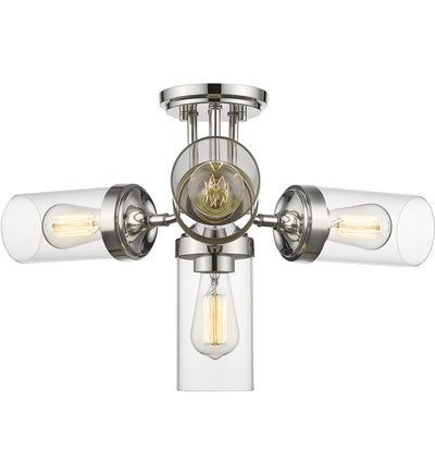 Z-Lite - Calliope 22.5" Semi-Flush Mount