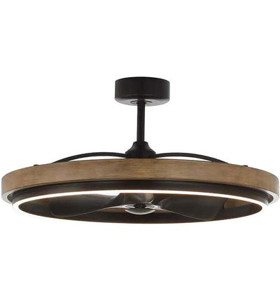 Maxim Lighting - 63002DWBK - Teton 36-Inch Fandelier