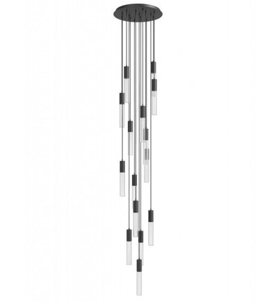 Avenue Lighting - HF3315-BK - The Strand  24" Chandelier