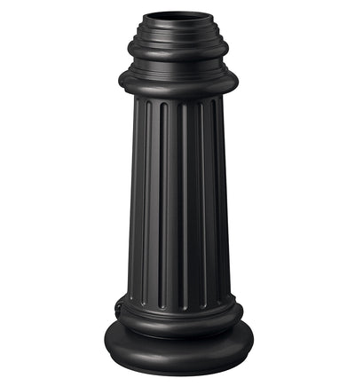 Hinkley Lighting - 6680BK - 7.25" Wide Post Slip Base Cover with 3" Fitter Diameter