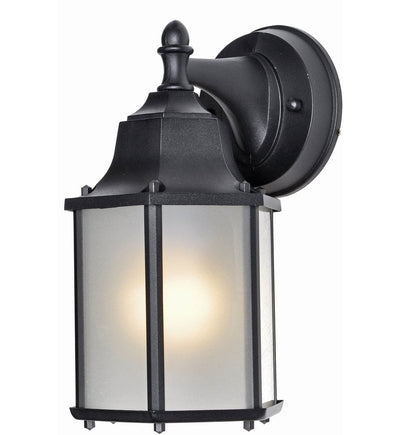 Maxim Lighting - 66926BK - Side Door 10" Outdoor Wall Sconce