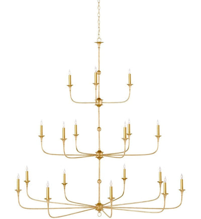 Currey & Company - 9000-1255 - Nottaway 60" Chandelier
