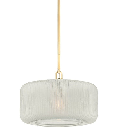 Hudson Valley - 7017-AGB - Beechurst 16" Pendant