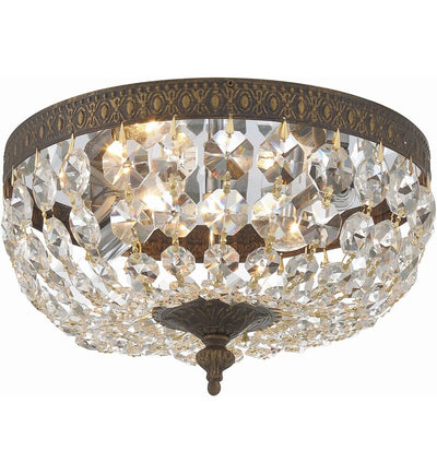 Crystorama - Ceiling Mount 10" Flush Mount
