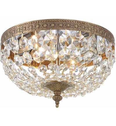 Crystorama - Ceiling Mount 10" Flush Mount
