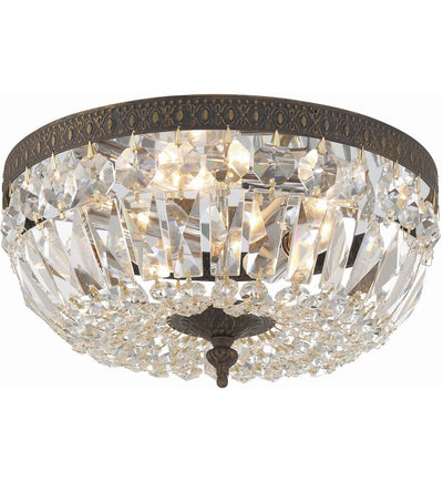 Crystorama - Ceiling Mount 12" Flush Mount