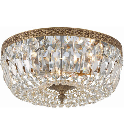 Crystorama - 714-OB-CL-MWP - Ceiling Mount 14" Flush Mount