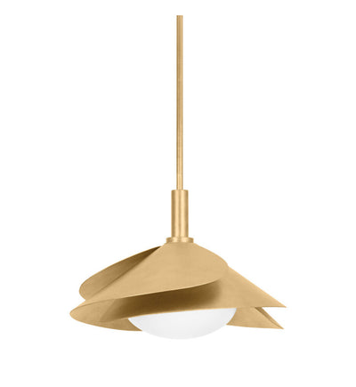Hudson Valley - 7208-VGL - Brookhaven 15.25" Pendant