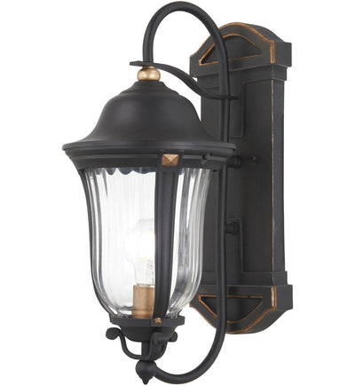 The Great Outdoors - 73231-738 - Peale Street 7.63" Outdoor Wall Sconce