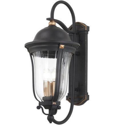 The Great Outdoors - 73233-738 - Peale Street 9.5" Outdoor Wall Sconce