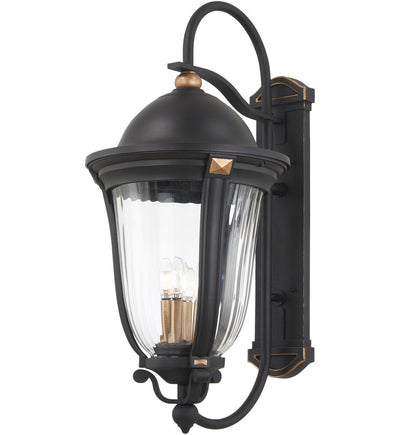 The Great Outdoors - 73235-738 - Peale Street 15.13" Outdoor Wall Sconce