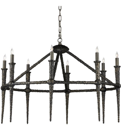 Currey & Company - 9000-1236 - Blackthorn 36.5" Chandelier