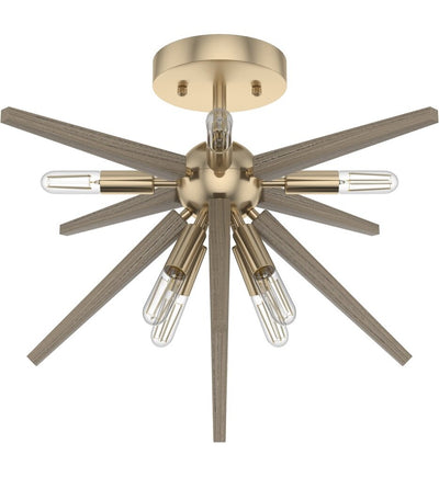 Hunter - Jupiter Star 18.75" Semi-Flush Mount