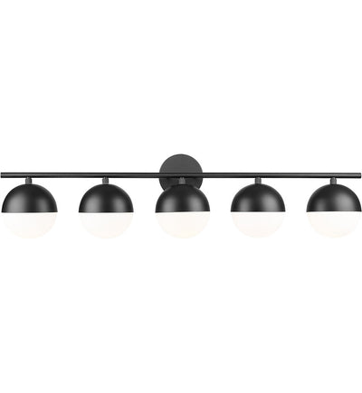 Z-Lite - 7517-5V-MB - Realm Sphere 40" Bath Vanity Light