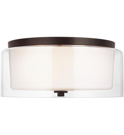 Generation Lighting - Elmwood Park 14" Flush Mount