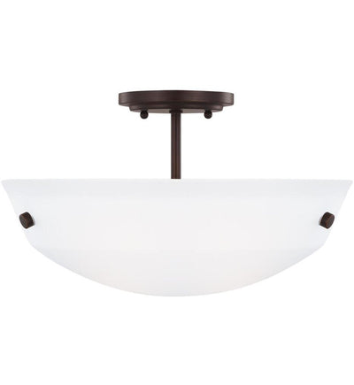 Generation Lighting - 7715202-710 - Kerrville 15" Semi-Flush/Pendant