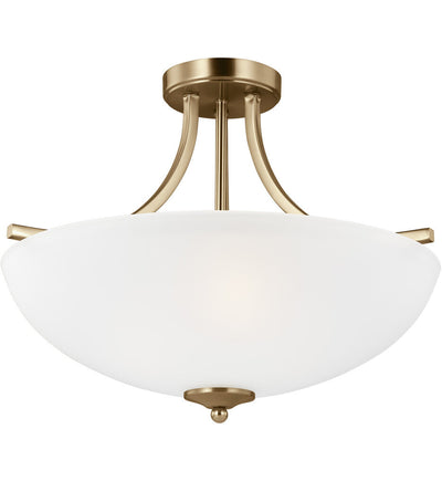 Generation Lighting - 7716503-848 - Geary 18.625" Semi-Flush