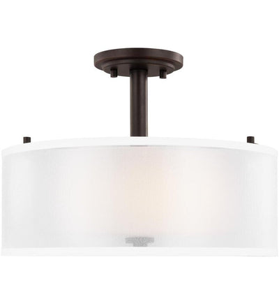Generation Lighting - Elmwood Park 15" Semi-Flush