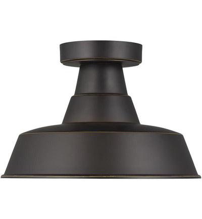 Visual Comfort Studio - Barn Light 12" Outdoor Flush Mount
