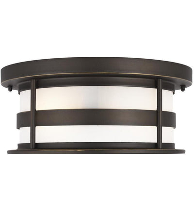 Generation Lighting - Wilburn 13" Outdoor Flush Mount