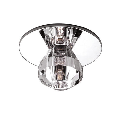 WAC Lighting - DR-G362-CL - Color Crystal 2.75" Flush Mount