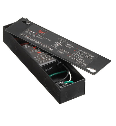 WAC Lighting - EN-1260-RB-AR - 12 Volt Max Enclosed Electronic Transformer