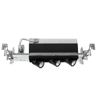 WAC Lighting - Spot Beam 010V Dim Non-IC Volt 3 Light LED Precision Housing & Module