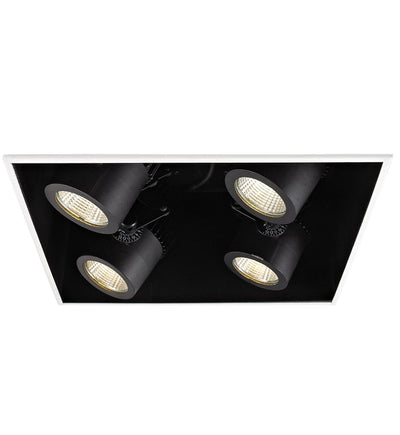 WAC Lighting - Flood Beam ELV Dim IC-Rated Volt 4 Light Square LED Precision Housing & Module