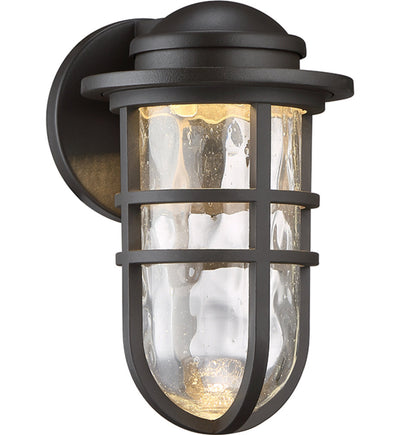 dweLED - Steampunk 9.5" Outdoor Wall Light