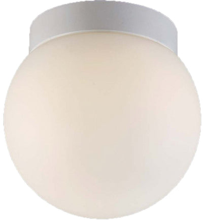 dweLED - FM-W52306-WT - Niveous 6" Flush Mount