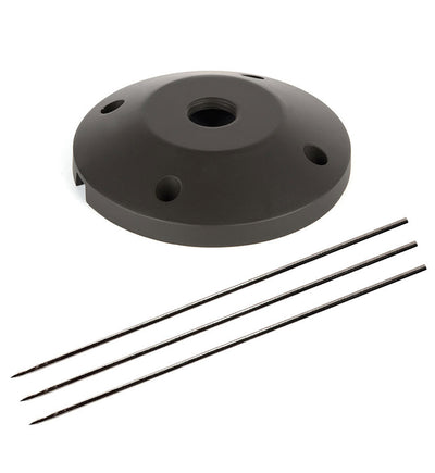 WAC Lighting - 5000-SCP-BBR - Nightscaping Surface Mount Flange with Stakes