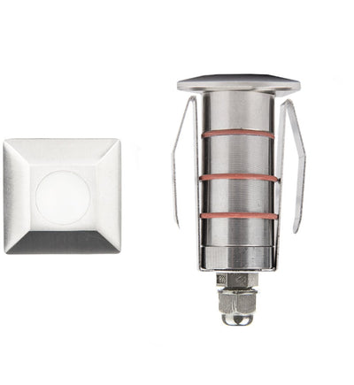 WAC Lighting - 1051-30SS - 1" Wide LED Square Inground Light - 12 Volt