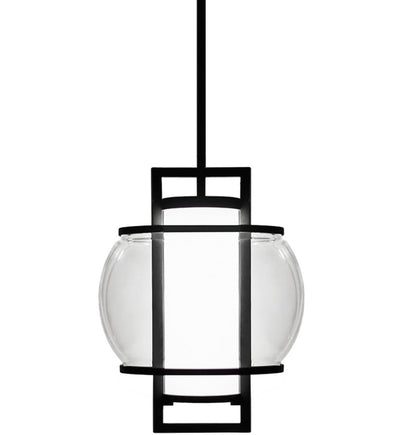 Modern Forms - PD-W74615-BK - Lucid 11" Outdoor Pendant