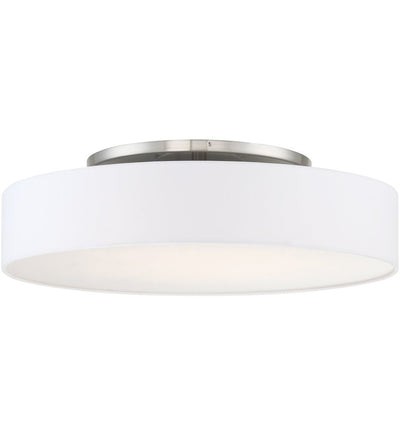 dweLED - FM-13126-BN - Manhattan 26" Semi-Flush