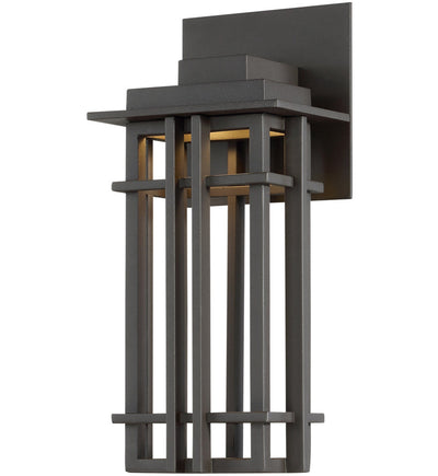 dweLED - WS-W26712-BZ - Nest 12" Outdoor Wall Sconce