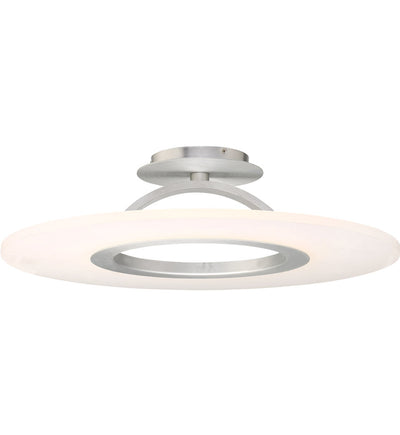 dweLED - Elektron 28" Semi-Flush Mount