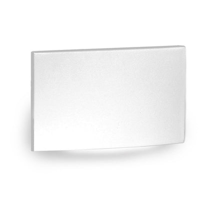 WAC Lighting - WL-LED110F-AM-WT - 5" Wide Horizontal LED Step and Wall Light with Amber Lens - 277 Volt