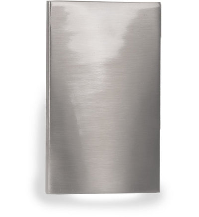 WAC Lighting - WL-LED210F-AM-BN - 5" Tall Vertical LED Step and Wall Light with Amber Lens - 277 Volt